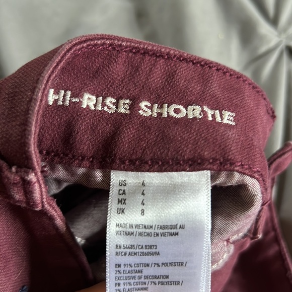American Eagle Outfitters Hi-Rise Shortie Shorts - Picture 4 of 4